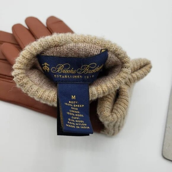 Brooks Brothers Sheepskin Gloves - Picture 4 of 6